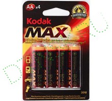 элемент питания Kodak LR6-4BL [KAA-4] (АА) Max (4шт) щелочная
